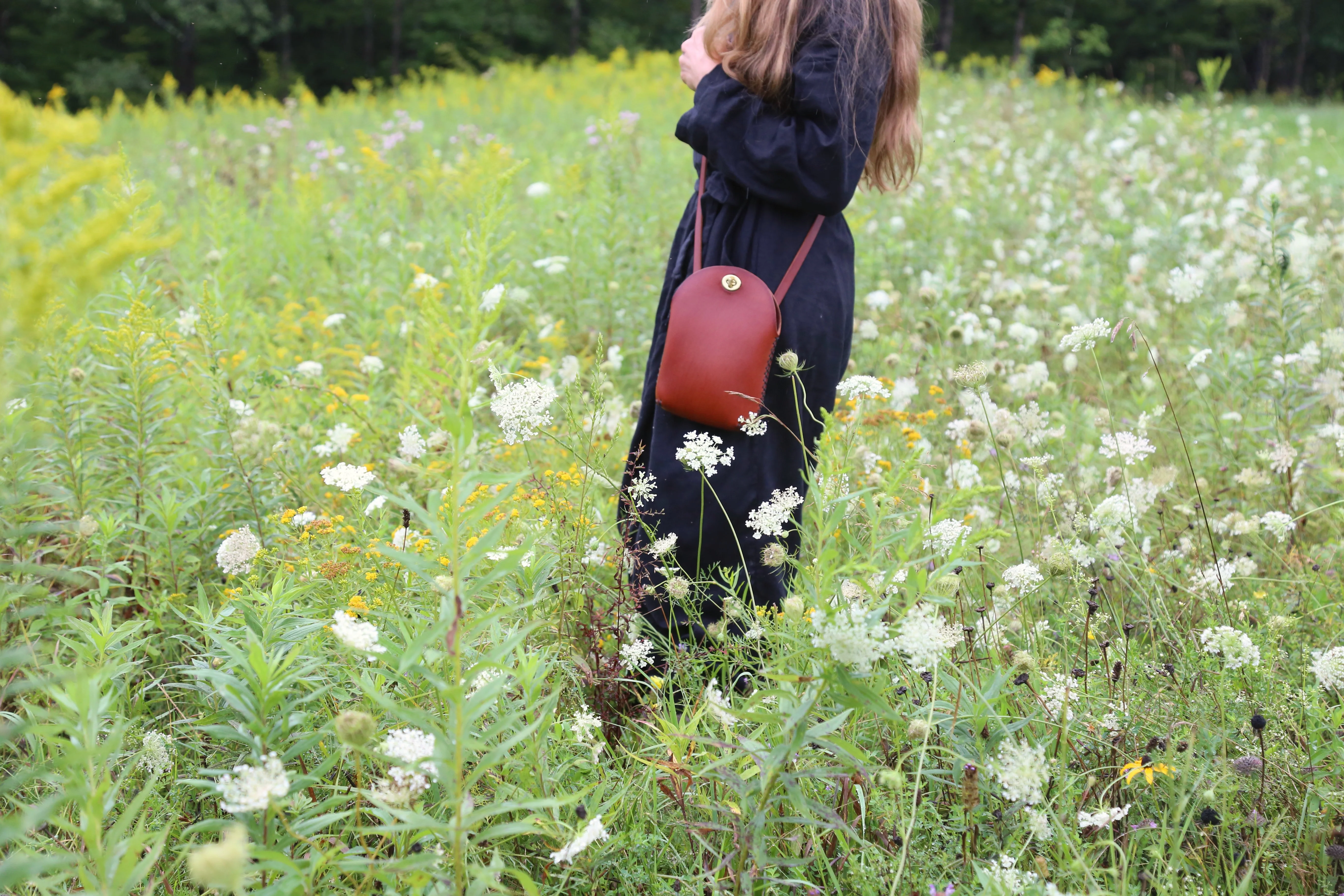 Cherrywood Red Minimalist Crossbody Bag - Image 6